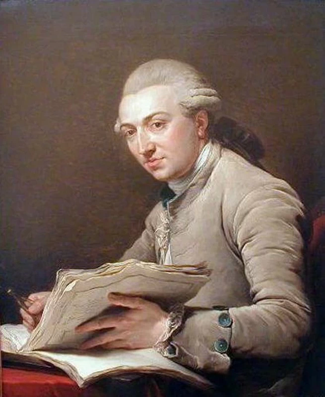 Ritratto di Pierre Rousseau (1751 - 1829), architetto francese, Musee de l'Hotel Sandelin